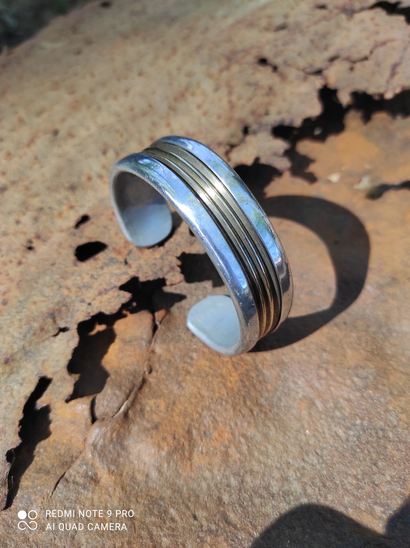 Bracelet aluminium et laiton