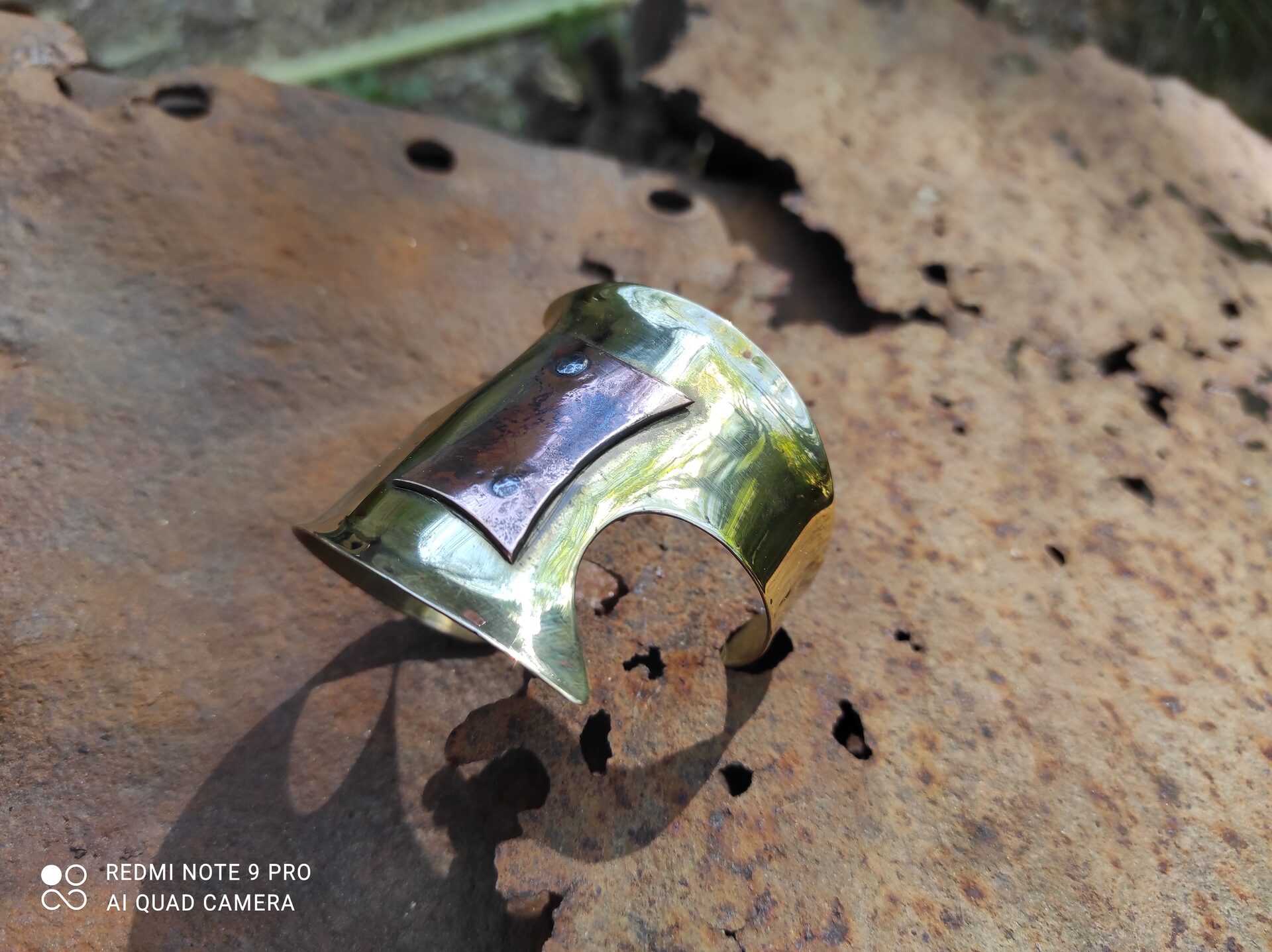 Bracelet laiton et cuivre