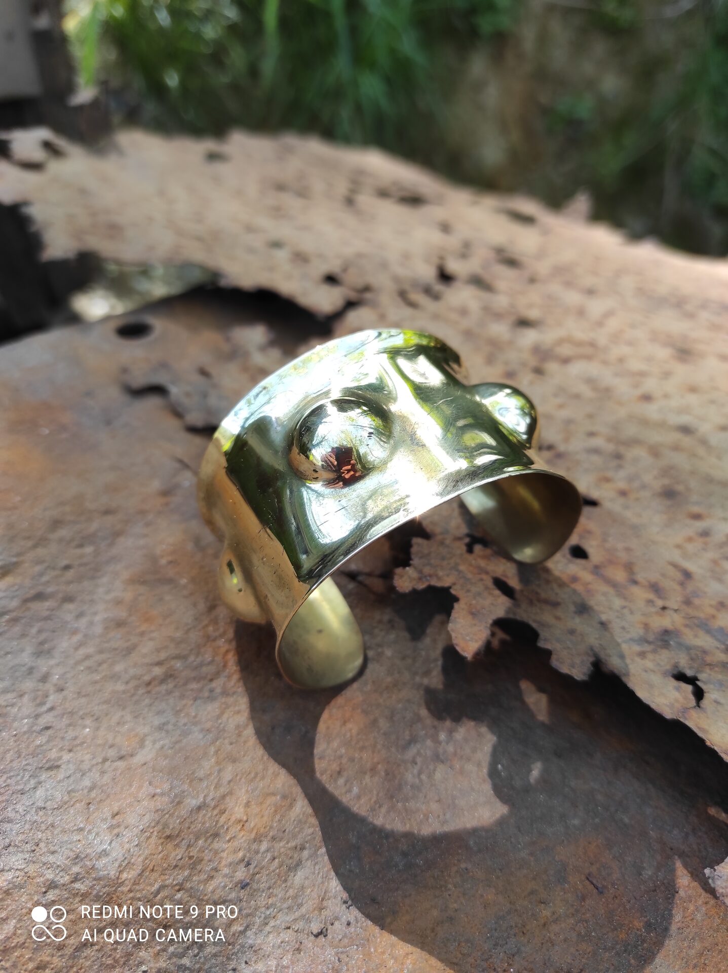 Bracelet laiton repoussé — 3