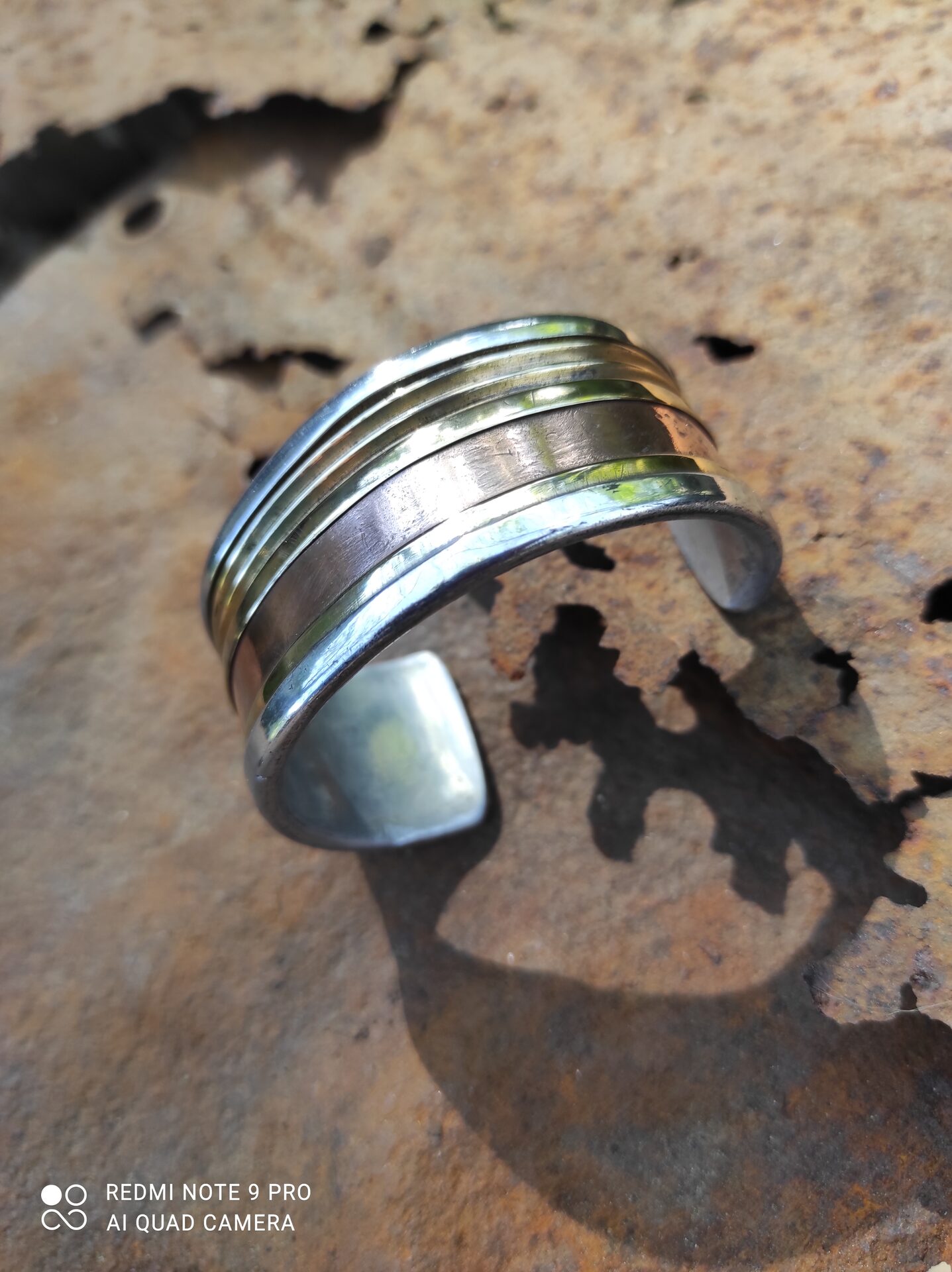 Bracelet laiton cuivre et aluminium — 2