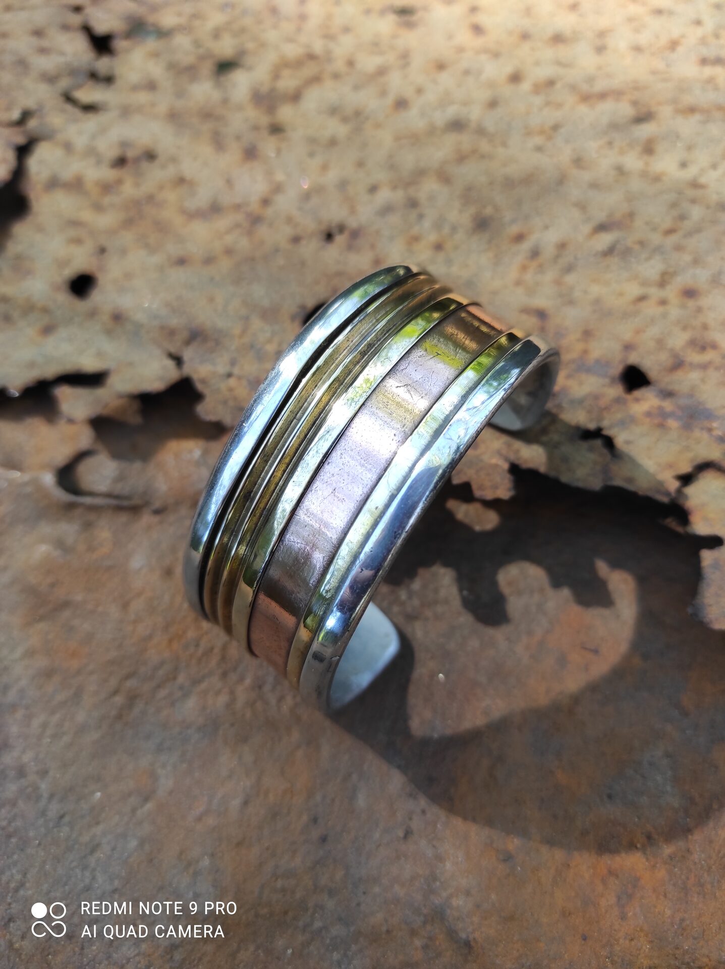 Bracelet laiton cuivre et aluminium — 3