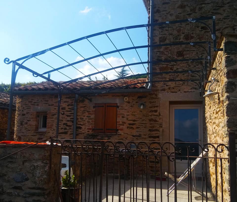 Pergola en fer forgé — 4
