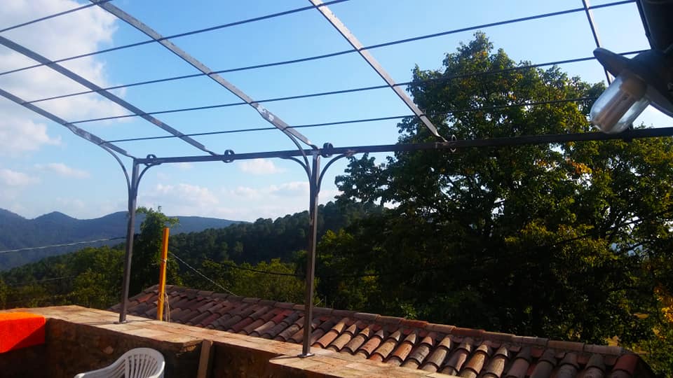 Pergola en fer forgé — 2